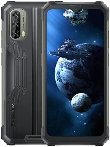 Blackview BV7100 Smartphone Incassable, 13000mAh Batterie 33W Charge Rapide, IP68/IP69K Téléphone Portable Robuste Étanche, Android 12 Helio G85 6Go+128Go, 6.58'' FHD+, 12MP Caméra, GPS NFC Noir Fiche Technique et Prix au Maroc