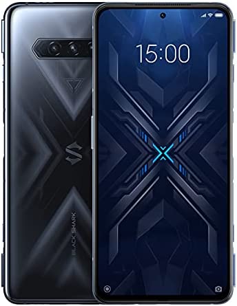 Black Shark 4 [5G] – Smartphone 12+256 Go, écran 6,67”, 144Hz, Snapdragon 870, 48 Mpx, Triple appareils Photo, Batterie 4500 mAh, LPDDR5, RAM + UFS3.1 Stockage, Noir (Version Mondiale) Fiche Technique et Prix au Maroc
