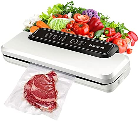 Edihome, Machine Sous Vide, Alimentaire, Professionnel, Domestique, 110W, Comprend 10 Sac Sous Vide Alimentaire, Nourriture Sèche, Humide et Fraîche, -80KPa Fiche Technique et Prix au Maroc