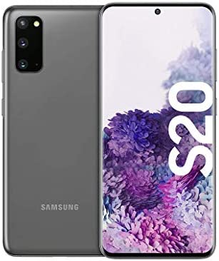 Samsung Galaxy S20 - Smartphone débloqué, 128 Go/8 Go de RAM, Cosmic Gray [Version Allemande] Fiche Technique et Prix au Maroc