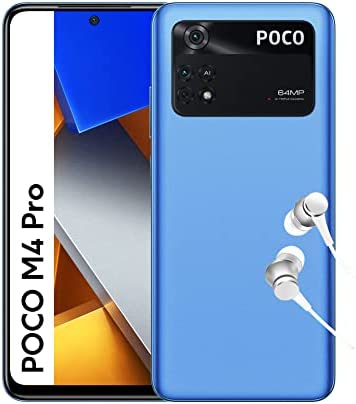 POCO M4 Pro - Smartphone 8+256GB, 6.43” Écran 90Hz AMOLED, MediaTek Helio G96, Triple Caméra 64MP, 5000mAh, Bleu Intense (Version française + Garantie 2 ans) Fiche Technique et Prix au Maroc