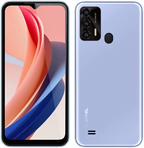 OUKITEL Android 12 4G Téléphone Portable Débloqué C31 Pro, 4Go+64Go, Dual SIM+SD(Emplacement pour 3 Cartes), Qcta-Core Smartphone, Batterie 5150mAh, 6,52'' HD+, Caméra 13MP, Empreinte Digitale Violet Fiche Technique et Prix au Maroc