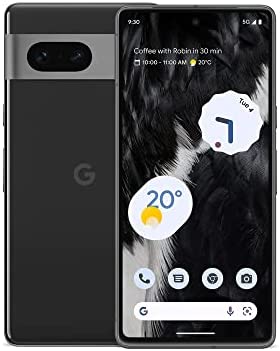 Google Pixel 7 – Smartphone Android 5G débloqué avec Objectif Grand Angle et 24 Heures d'autonomie – 128GB – Noir Volcanique Fiche Technique et Prix au Maroc
