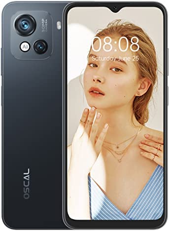 Telephone Portable, OSCAL C80 4G Smartphone 8Go+128Go, 6.517" Écran 90Hz LCD, Unisoc T606, Caméra 50MP +8MP, Batterie 5180mAh & Chargement Rapide 18W, Dual SIM Fiche Technique et Prix au Maroc