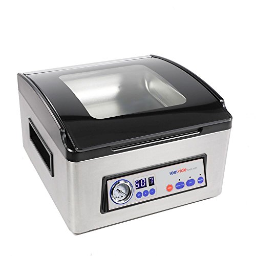 SousVideTools iVide Appareil de Mise sous Vide pour Emballage et Conservation d’Aliments Secs et Humides avec Chambre de 300 mm et Pompe à Piston Fiche Technique et Prix au Maroc