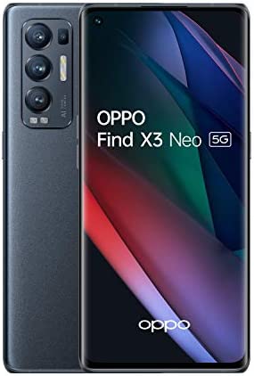 OPPO Find X3 Neo - Smartphone 5G Débloqué, 12 Go RAM + 256 Go, Ecran OLED 90Hz 6,55”, Snapdragon 865, Caméra Sony 50 MP, Charge Ultra Rapide 100% en 35 mins, 4500 mAh, Léger 184g, Noir [version FR] Fiche Technique et Prix au Maroc