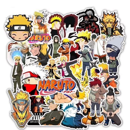 50 pcs Stickers NARUTO Anime by BEN ACCESSORIZE store
 Fiche Technique et Prix au Maroc