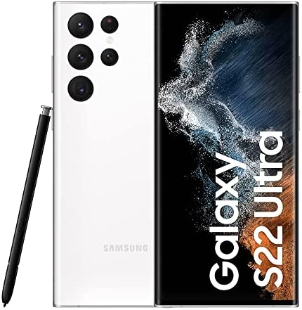 Samsung Galaxy S22 Ultra Dual Sim 8GB RAM 128GB White EU Fiche Technique et Prix au Maroc
