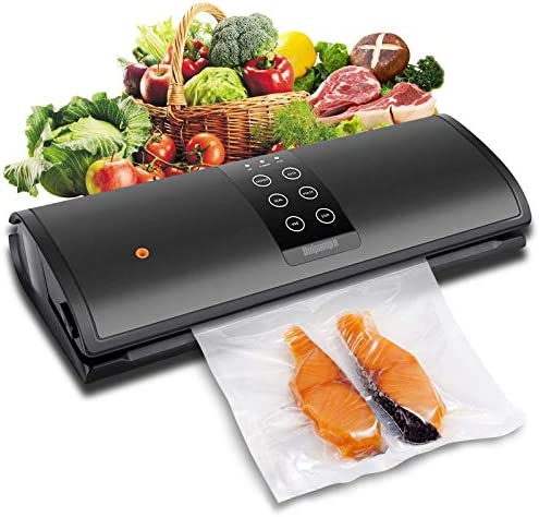 Machine Sous Vide Alimentaire, Unipampa 4 en 1 - 70Kpa Double Pompe Appareil de Mise Sous Vide Automatique pour les Commercial et Domestique, 10 pcs Sacs de Mise sous Vide, Aliments, Viandes, Fruits Fiche Technique et Prix au Maroc