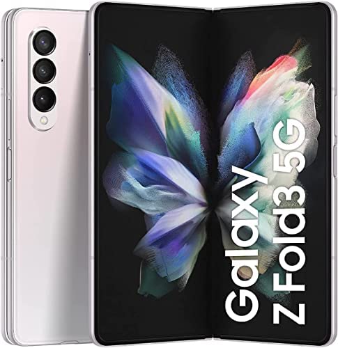 Samsung Galaxy Z Fold3, Téléphone mobile 5G 256Go Argent, Carte SIM non incluse, smartphone Android, Version FR Fiche Technique et Prix au Maroc