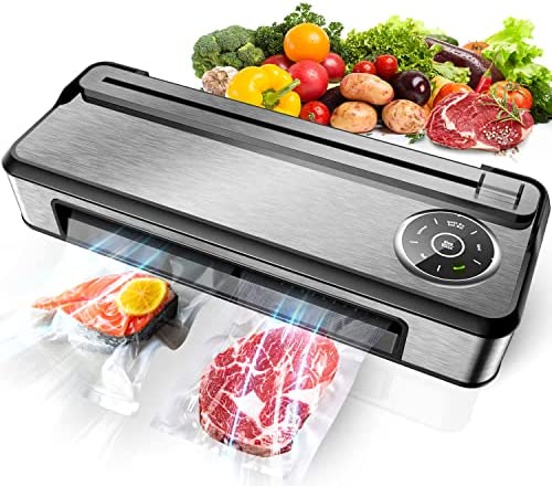 Machine Sous Vide Alimentaire 7 en 1, Appareil de Mise sous Vide, Préchauffage Rapide et Fonction de Nettoyage Automatique, Mode Nourriture Sèche/Humide, Utilisée pour la Nourriture, la Viande Fiche Technique et Prix au Maroc