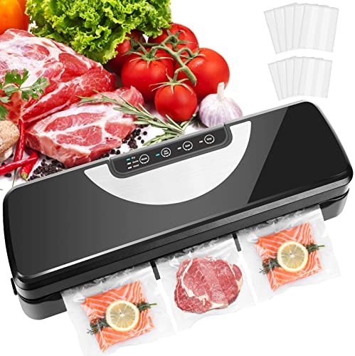 Appareil Sous Vide Alimentaire, Machine Sous Vide avec Système de vide automatique sec / humide, 110W, Appareil de Mise Sous Vide Multifonctionne Fiche Technique et Prix au Maroc