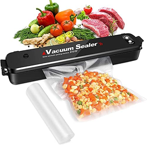 Machine Sous Vide Alimentaire 4 en 1, Appareil de Mise Sous Vide, Scelleuse Sous Vide, Appareil de Mise Sous Vide la Cuisine et la Conservation, inclus 10Pcs Sac Sous Vide Alimentaire Fiche Technique et Prix au Maroc