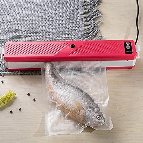 LSZ Système d'étanchéité sous Vide d'étanchéité à Vide for l'utilisation Commerciale des ménages de préservation Alimentaire et de Collage de collations Appareils de Mise sous Vide (Color : Red) Fiche Technique et Prix au Maroc