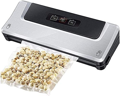 JSY Machine de scellage sous Vide Ménage Food Scellant Scellant de l'emballage de l'emballage de la Machine Automatique for la Cuisine à la Maison Appareils de Mise sous Vide (Color : Silver) Fiche Technique et Prix au Maroc