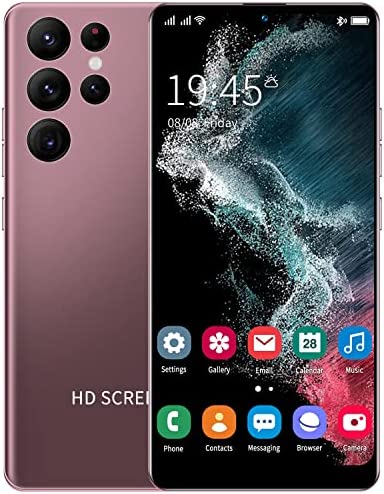NeoMan S22 + Ultra Smartphone Android déverrouillé, 6,2 pouces, batterie 3950 mAh, double appareil photo 5 MP + 5 MP, double carte SIM, version britannique (S22+ ultra violet café) Fiche Technique et Prix au Maroc