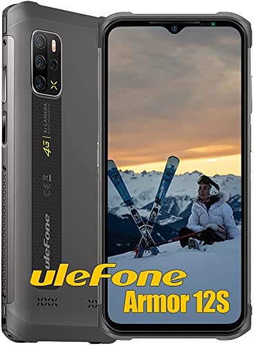 Ulefone Armor 12S Smartphone Portable Incassable, MTK G99 13Go+128Go, Android 12 Téléphone Débloqué 4G, 50MP+16MP, 6.52" HD+, 5180mAh Smartphone Etanche IP68, Dual SIM/GPS/NFC/OTG/Chargement sans Fil Fiche Technique et Prix au Maroc