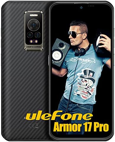 Ulefone Armor 17 Pro Smartphone Portable Incassable, MTK G99 13Go+256Go, Android 12 Téléphone Débloqué 4G, 108MP+8MP Vision Nocturne Infrarouge, 6.58" FHD+, 5380mAh Smartphone Etanche, GPS/NFC/OTG Fiche Technique et Prix au Maroc