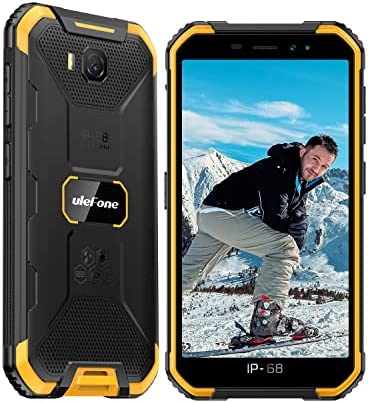 Ulefone Armor X6 Pro Smartphone Pas Cher, Android 12, 32 Go ROM/SD128 Go, Antichoc IP68/69K Telephone Portable Incassable 4G, 4000mAh, NFC, Caméra Principale 13MP, Version FR, Orange Fiche Technique et Prix au Maroc