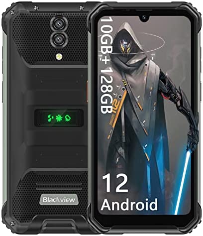 Blackview BV7200 Android12,Téléphone Portable Incassable,10Go+128Go/SD-1To,50MP+8MP Caméra,Helio G85,6.1'' HD+,5180mAh(18W),Smartphone incassable NFC/Fingerprint/Box Speak/Indicator Light/4G Dual SIM Fiche Technique et Prix au Maroc