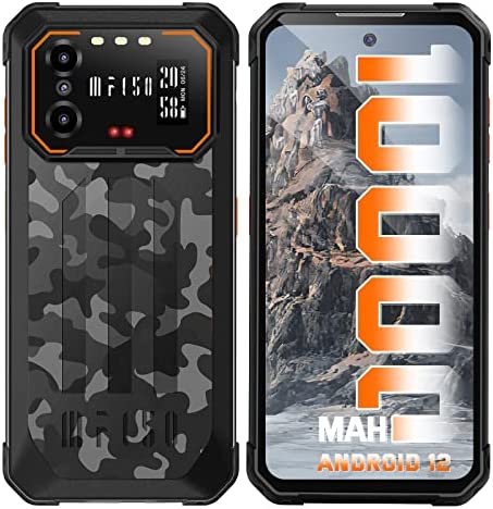 IIIF150 B1 Pro Telephone Portable Incassable (2022), 10000mAh Batterie, 6GB+128GB/1TB Smartphone Débloqué, 48MP+20MP Night Vision, 6.5" FHD+ Écran, Android 12, Antichoc Étanche, NFC/Face ID/Dual SIM Fiche Technique et Prix au Maroc