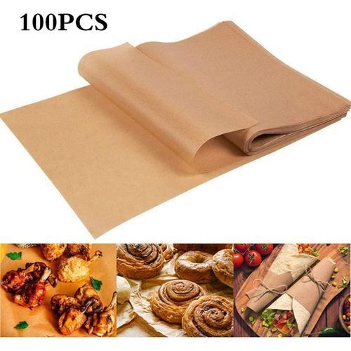 Amber Papier cuisson Marron 100 pieces Anti-adhérent professionnel et nature
 Fiche Technique et Prix au Maroc