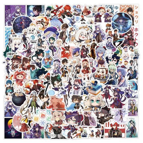 Anime Genshin Impact Game Stickers Cartoon Kids Toy Laptop Motorcycle Skateboard Car Phone Sticker
 Fiche Technique et Prix au Maroc