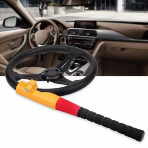 Anti-Vol Serrure de Volant de Voiture Jaune Batte De Baseball ,Dispositif De Sécurité pour Voiture
 Fiche Technique et Prix au Maroc