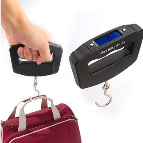 Balance numérique portative de bagages de poche de 50kg / 10g pour le shopping ,voyage, activités de plein air
 Fiche Technique et Prix au Maroc