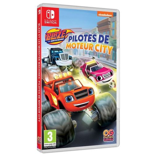 Bandai Namco Blaze et les Monster Machines: Pilotes de Moteur City Nintendo Switch
 Fiche Technique et Prix au Maroc