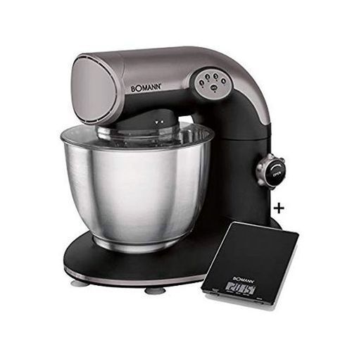 Bomann Robot pétrin pâtissier 5,6l, 5 vitesses multifonction + balance de cuisine
 Fiche Technique et Prix au Maroc
