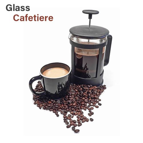 Cafetière à Piston en Verre Cafetière à Café à Expresso et à Thé Glass Cafetiere
 Fiche Technique et Prix au Maroc
