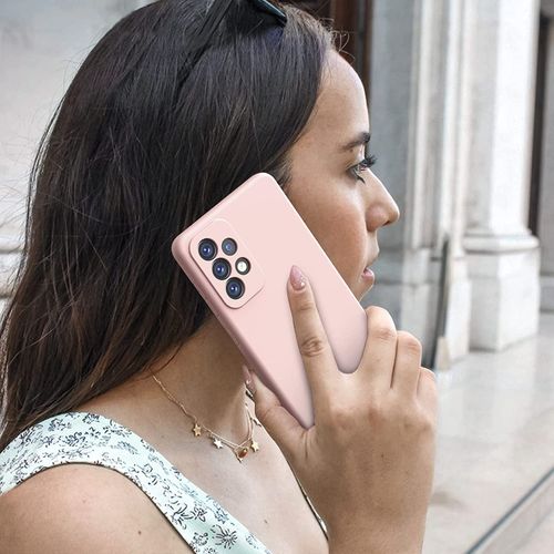 Case Samsung A53 5G Coque Protecteur Silicone Liquide : Rose
 Fiche Technique et Prix au Maroc