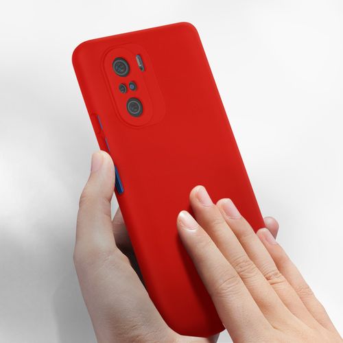 Case Xiaomi Mi 11i Coque silicone Rouge
 Fiche Technique et Prix au Maroc