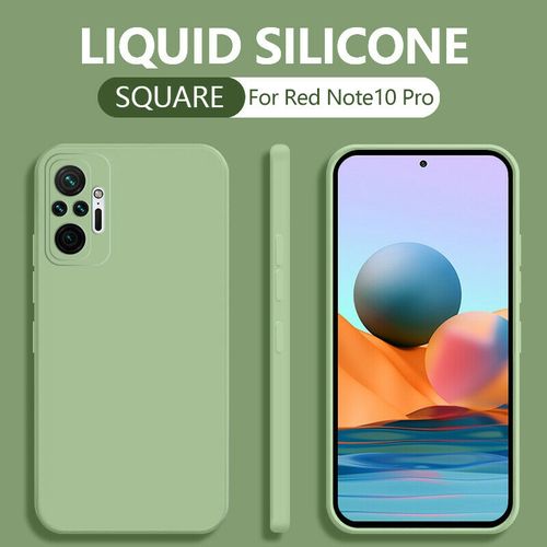 Case Xiaomi Redmi Note 10 Pro Cover Liquid Silicone Case vert
 Fiche Technique et Prix au Maroc