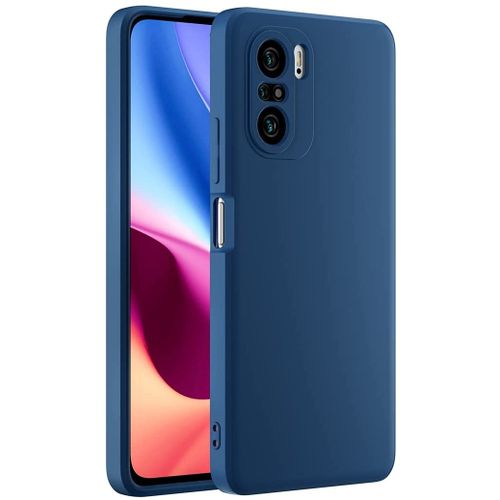 Case coque silicone Xiaomi POCO F3 - Bleu
 Fiche Technique et Prix au Maroc