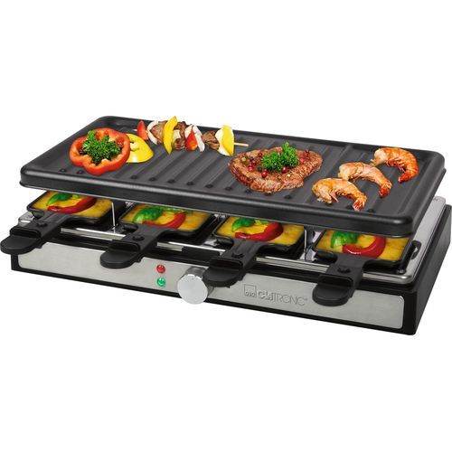 Clatronic Raclette Grill jusqu'à 8 personnes 1400w Germany
 Fiche Technique et Prix au Maroc