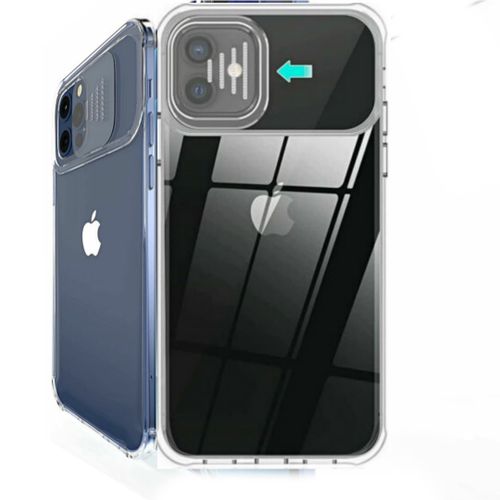 Coque Pour IPHONE 12 pro antiChocs Transparent Étui Protection avec protection camera Se déplacer de droite à gauche pour chocs
 Fiche Technique et Prix au Maroc