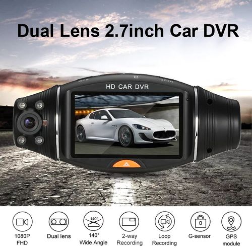 Dashcam R310 DOUBLE OBJECTIF TRACKER GPS
 Fiche Technique et Prix au Maroc