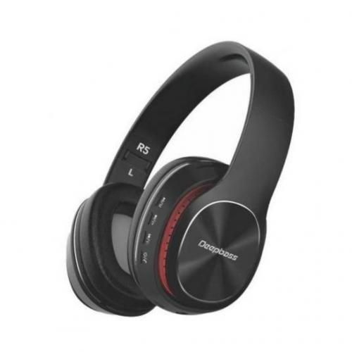 Deep Bass Casque sans fil Bluetooth 5.0 Stéréo Support Carte TF 3,5 mm AUX IN -FM avec microphone
 Fiche Technique et Prix au Maroc