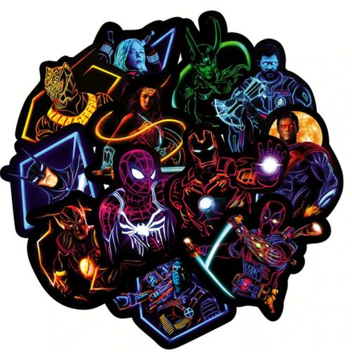 Disney Spider-Man Marvel superhero Neon The Avengers Anime by moroccan otaku
 Fiche Technique et Prix au Maroc