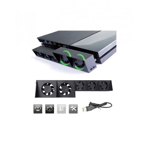 Dobe Ventilateur De Refroidissement/Contrôle De Température PlayStation 4 FAT
 Fiche Technique et Prix au Maroc