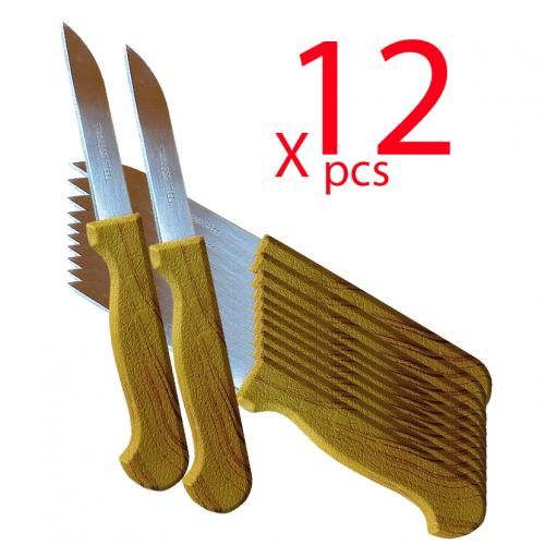 Ensemble de 12 Couteaux de Fruits et dessert-Maron
 Fiche Technique et Prix au Maroc