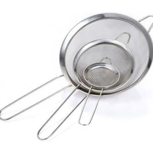 Ensemble de 3 pièces, filtre à mailles fines en acier inoxydable
 Fiche Technique et Prix au Maroc