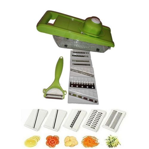 Ensemble de trancheuses à mandoline réglables pour aliments pour légumes
 Fiche Technique et Prix au Maroc