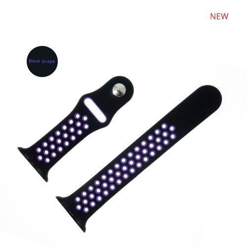 General New Sports silicone Band For Apple watch 44mm   Watchstrap Band for iwatch Series 6 5 4
 Fiche Technique et Prix au Maroc