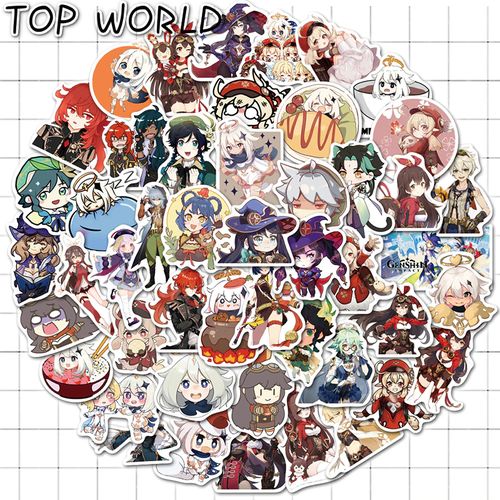 Genshin Impact Open World Adventure Game Anime Cartoon Stickers For Laptop Toys Luggage Skateboard Travel Phone
 Fiche Technique et Prix au Maroc