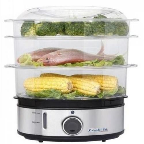 Lamacom Cuiseur électrique à Vapeur Look-in 3 Compartiments
 Fiche Technique et Prix au Maroc