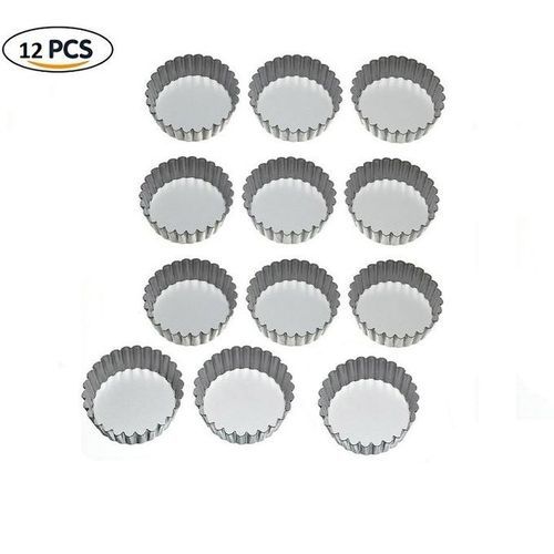 Lot De 12 Mini-Moules A Tartes Amovibles - 10 Cm
 Fiche Technique et Prix au Maroc