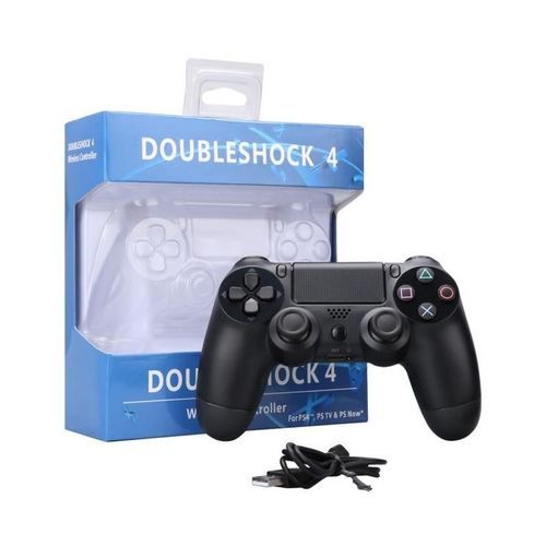 MANETTE pour PS4 PLAYSTATION 4 SANS FIL DUALSHOCK 4 -NOIR
 Fiche Technique et Prix au Maroc